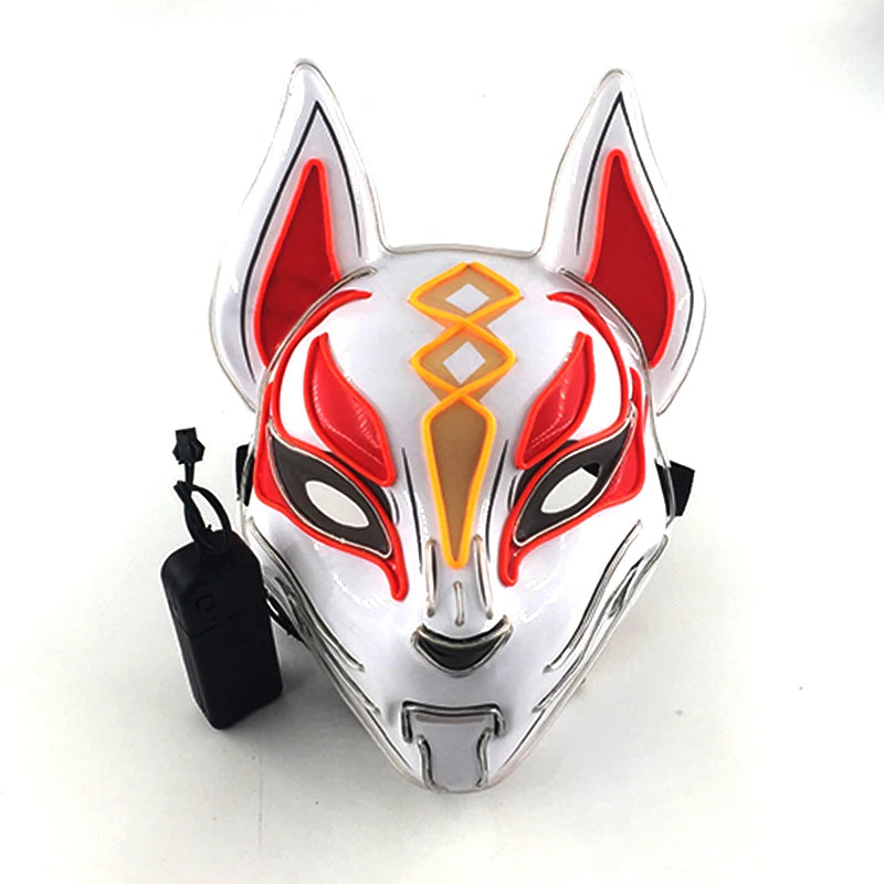 LED Fox Mask Halloween
