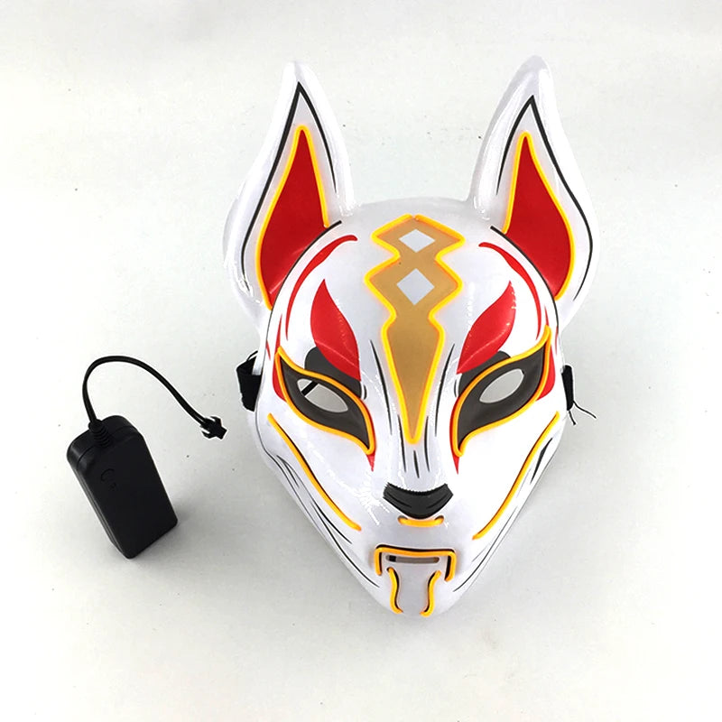 LED Fox Mask Halloween