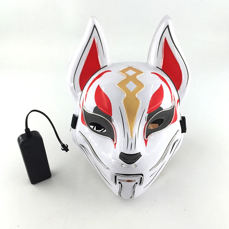 LED Fox Mask Halloween