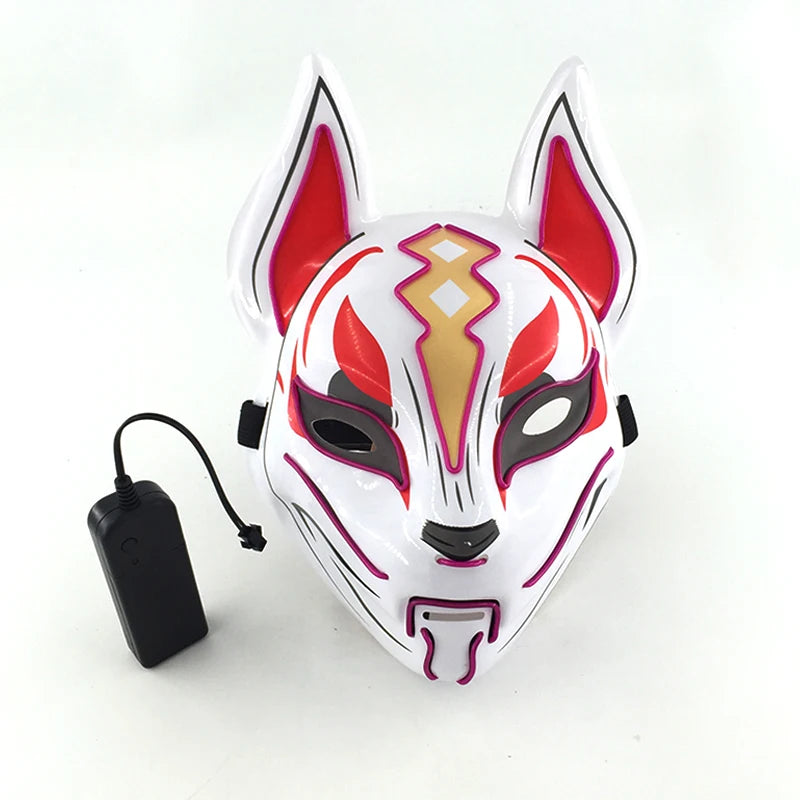LED Fox Mask Halloween