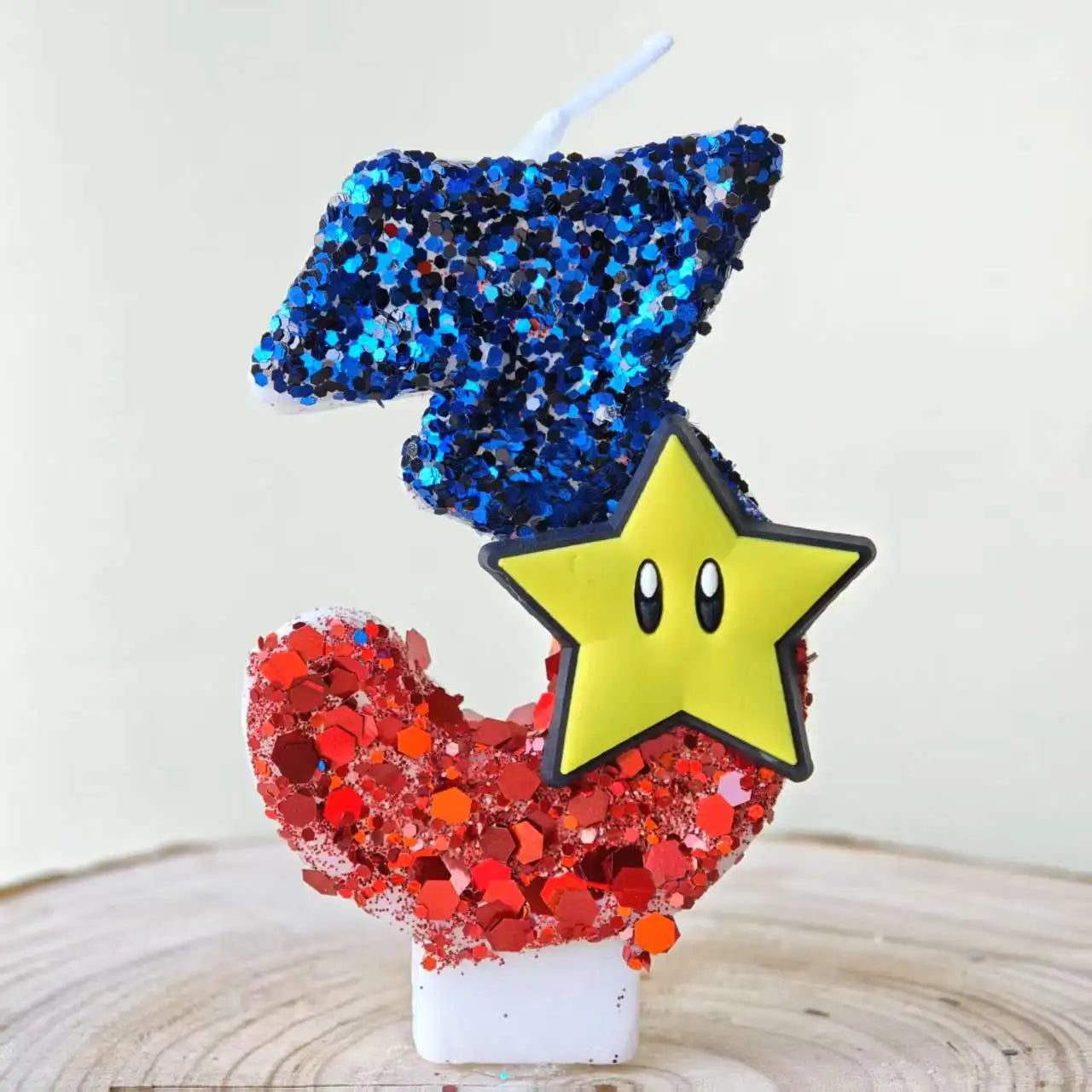 Mario & Luigi verjaardags kaarsen