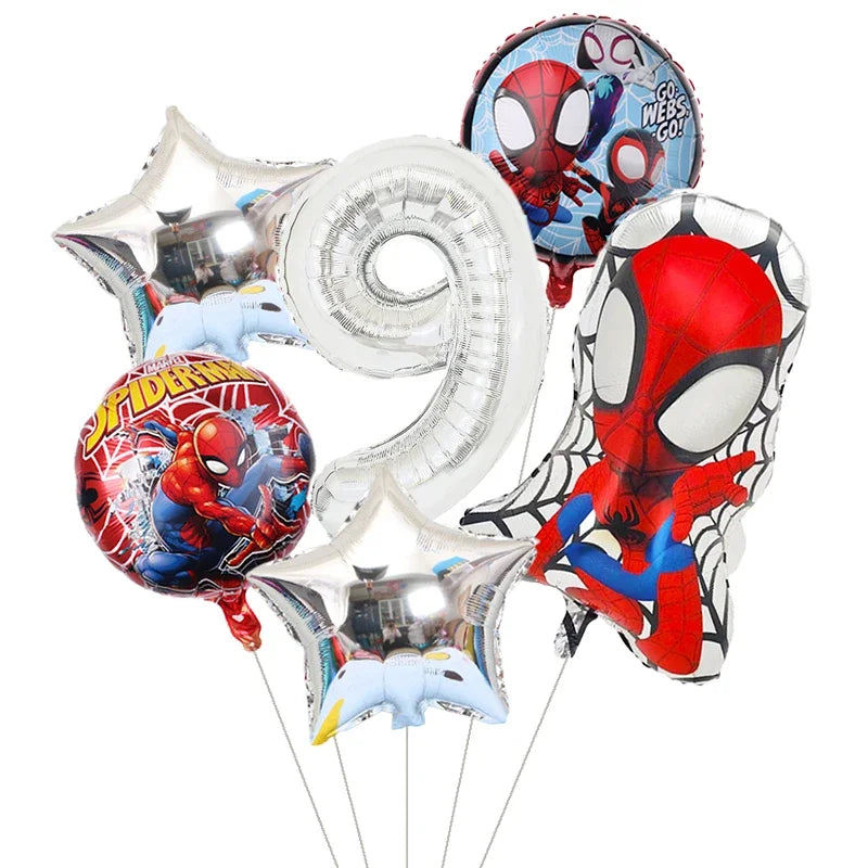 Spiderman Verjaardags Ballonen