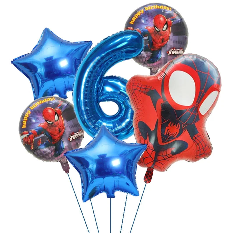 Spiderman Verjaardags Ballonen