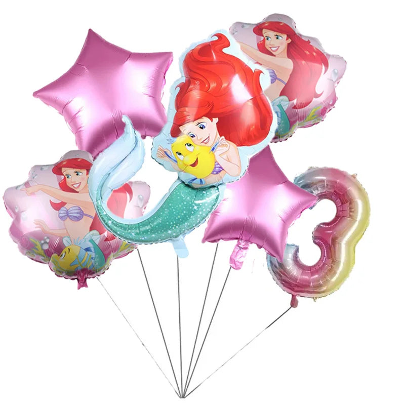 The Little Mermaid Verjaardags Sets