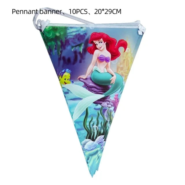 The Little Mermaid Verjaardags Sets