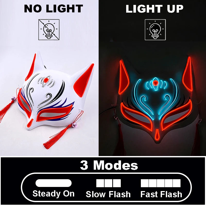 Neon Glow Masker