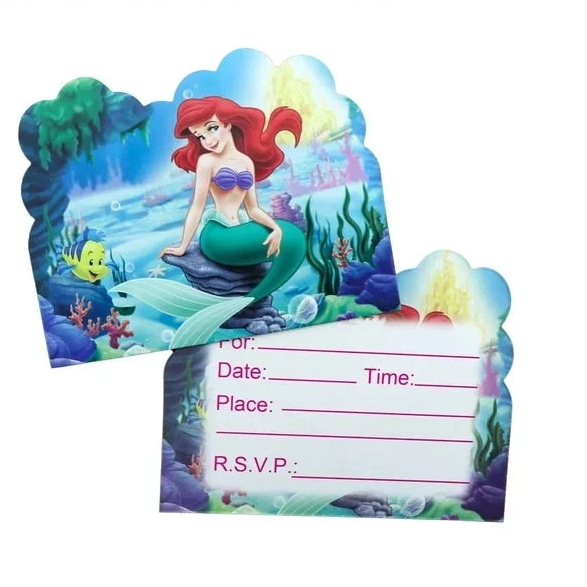 The Little Mermaid Verjaardags Sets