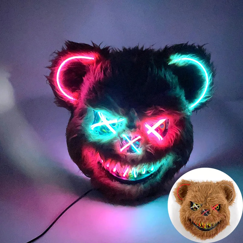 Led Squid game/Teddy Mask