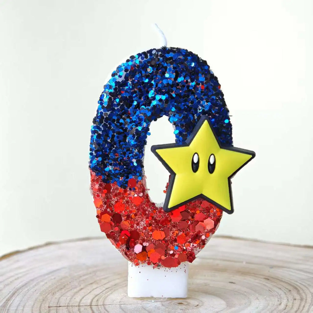 Mario & Luigi verjaardags kaarsen