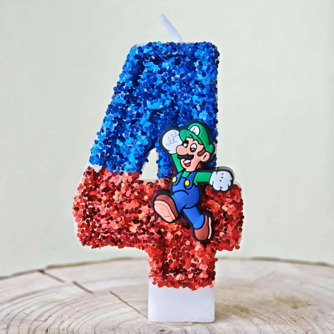 Mario & Luigi verjaardags kaarsen