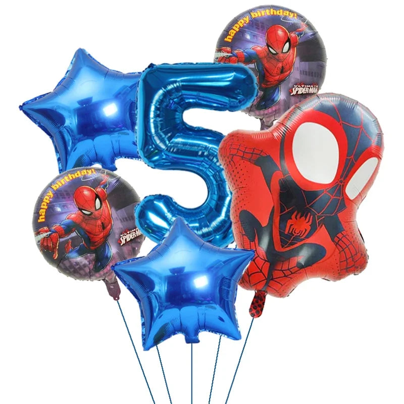Spiderman Verjaardags Ballonen