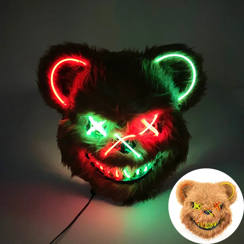 Led Squid game/Teddy Mask