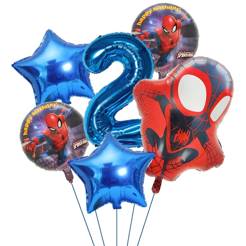 Spiderman Verjaardags Ballonen