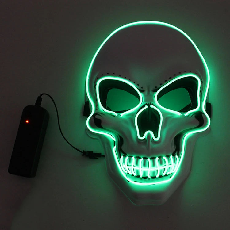 Halloween Led Horror schedel masker
