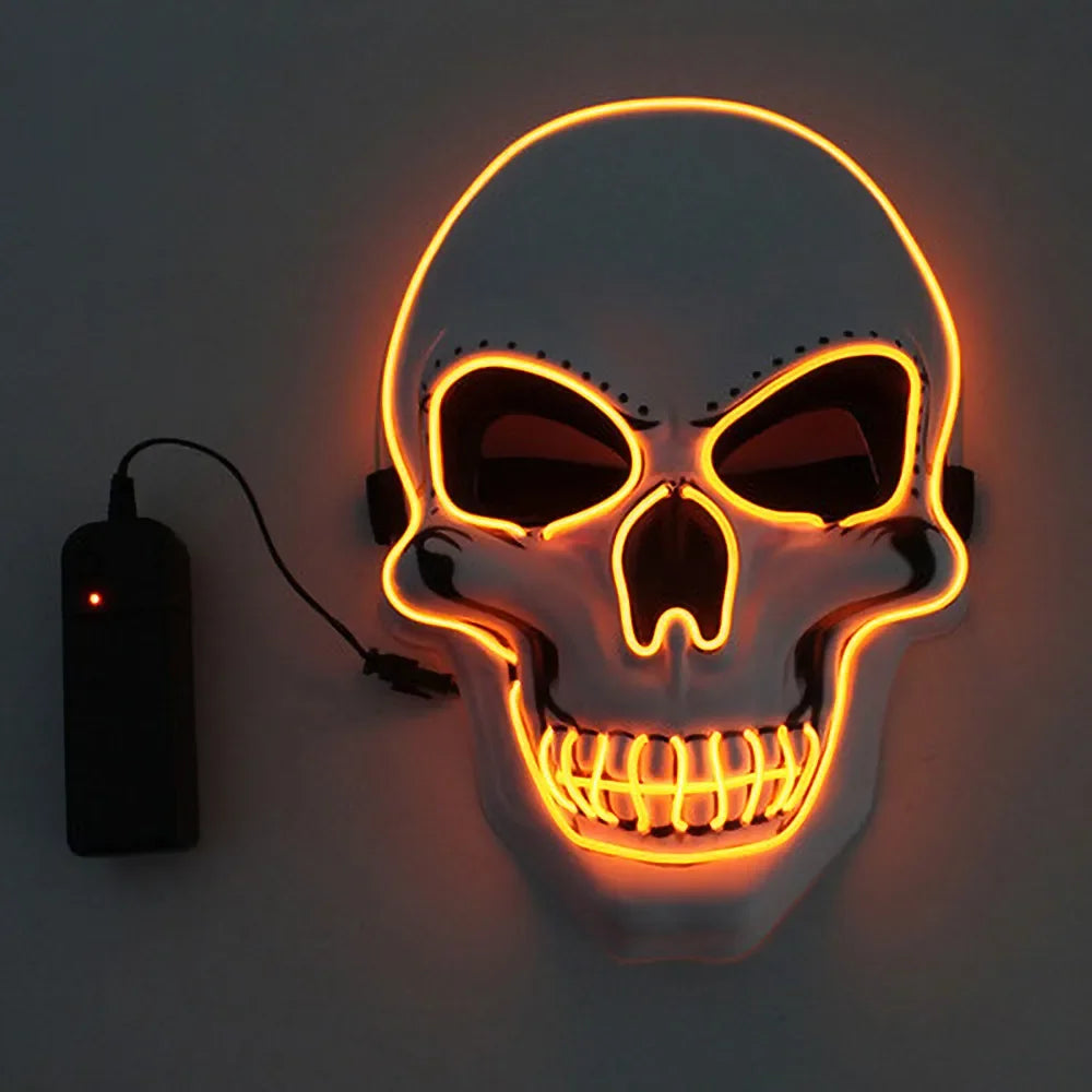 Halloween Led Horror schedel masker