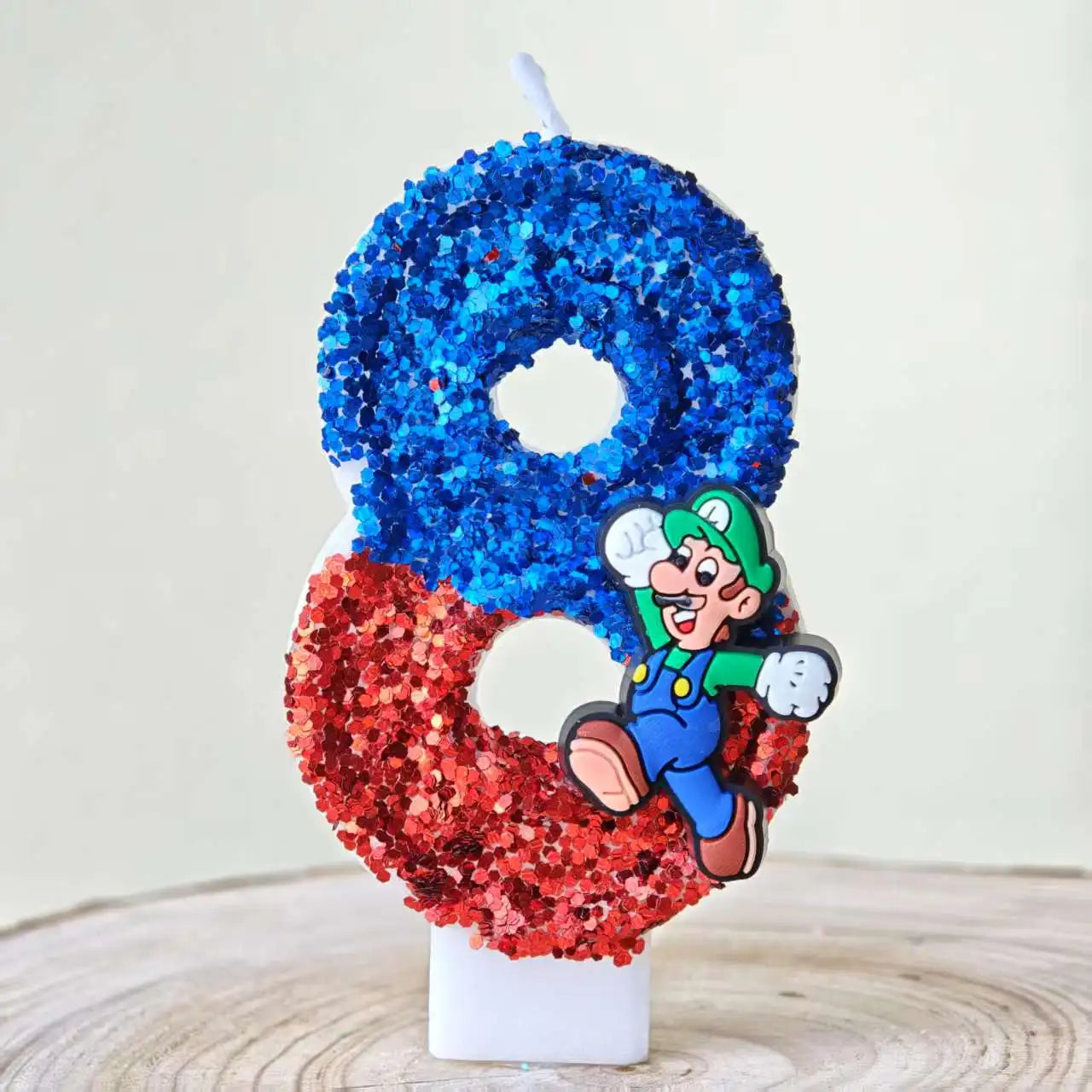 Mario & Luigi verjaardags kaarsen