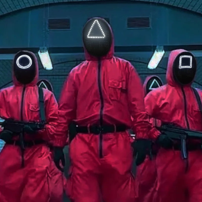 Led Squid game/Teddy Mask