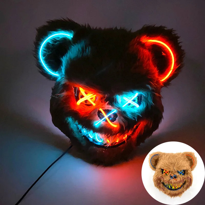 Led Squid game/Teddy Mask