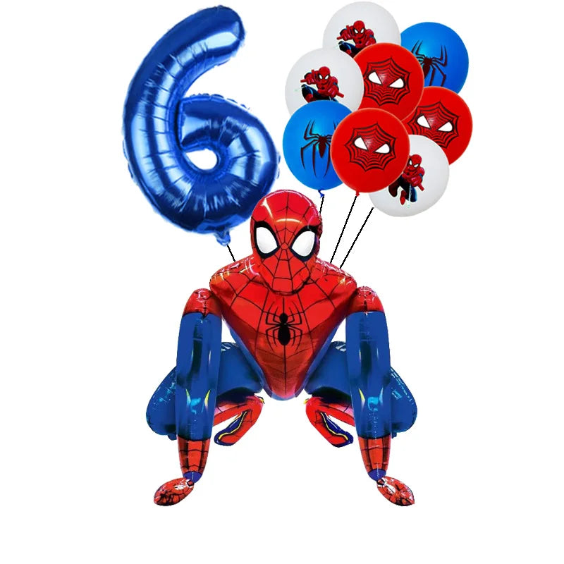 Spiderman verjaardags decoratie