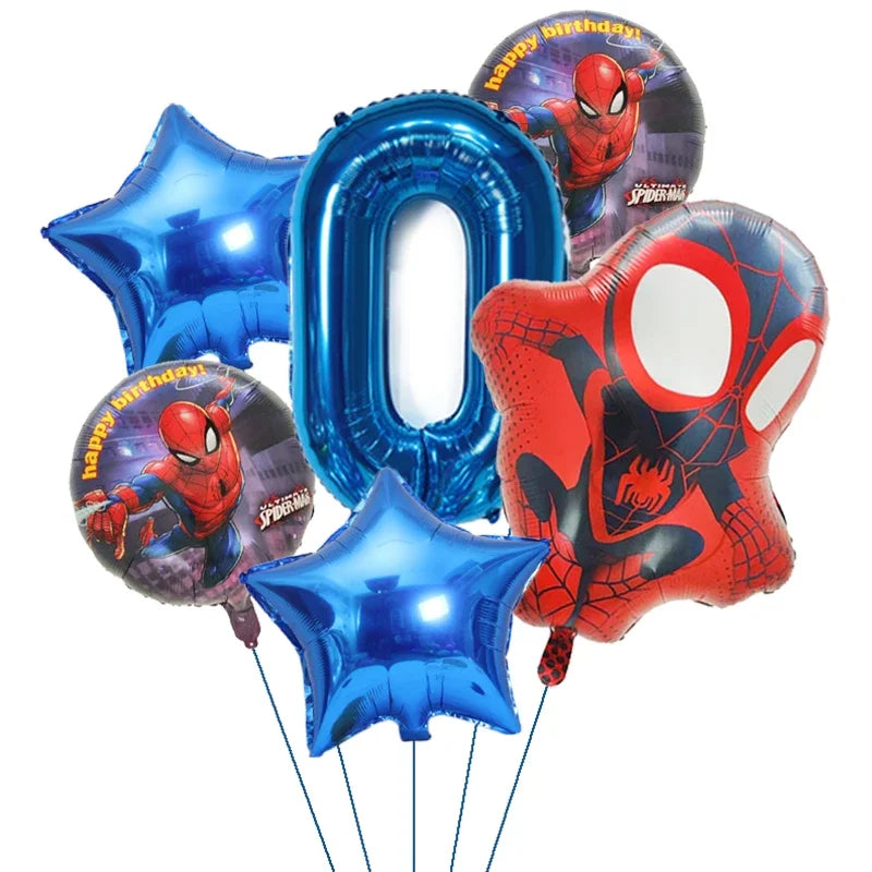 Spiderman Verjaardags Ballonen