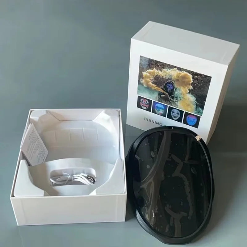 Led Mask met Bluetooth App controle