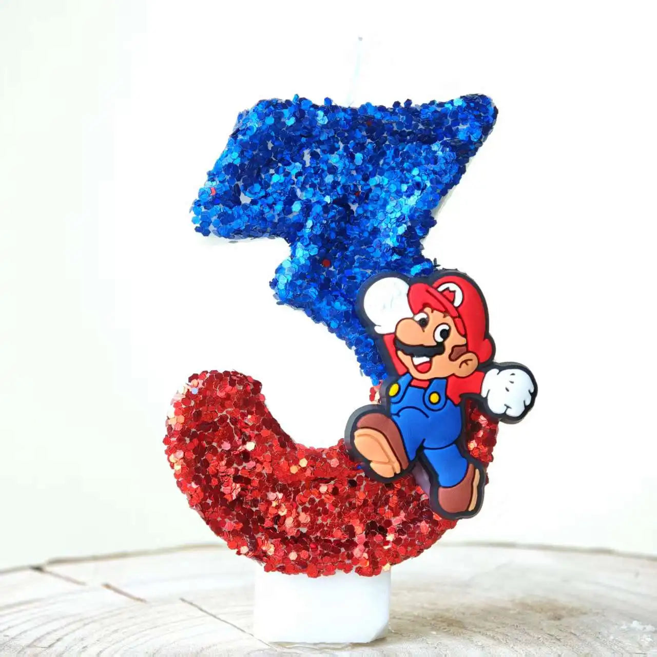 Mario & Luigi verjaardags kaarsen