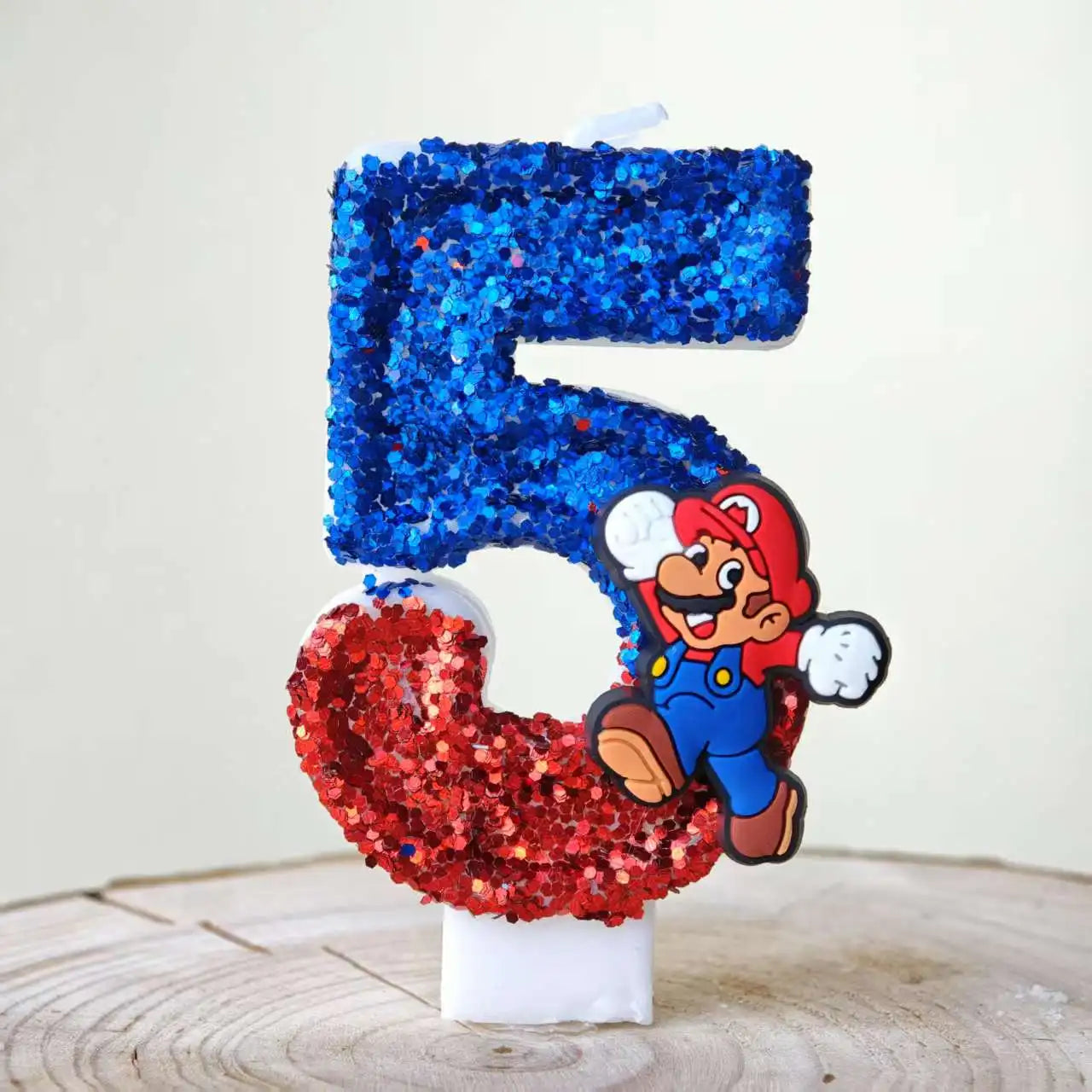 Mario & Luigi verjaardags kaarsen