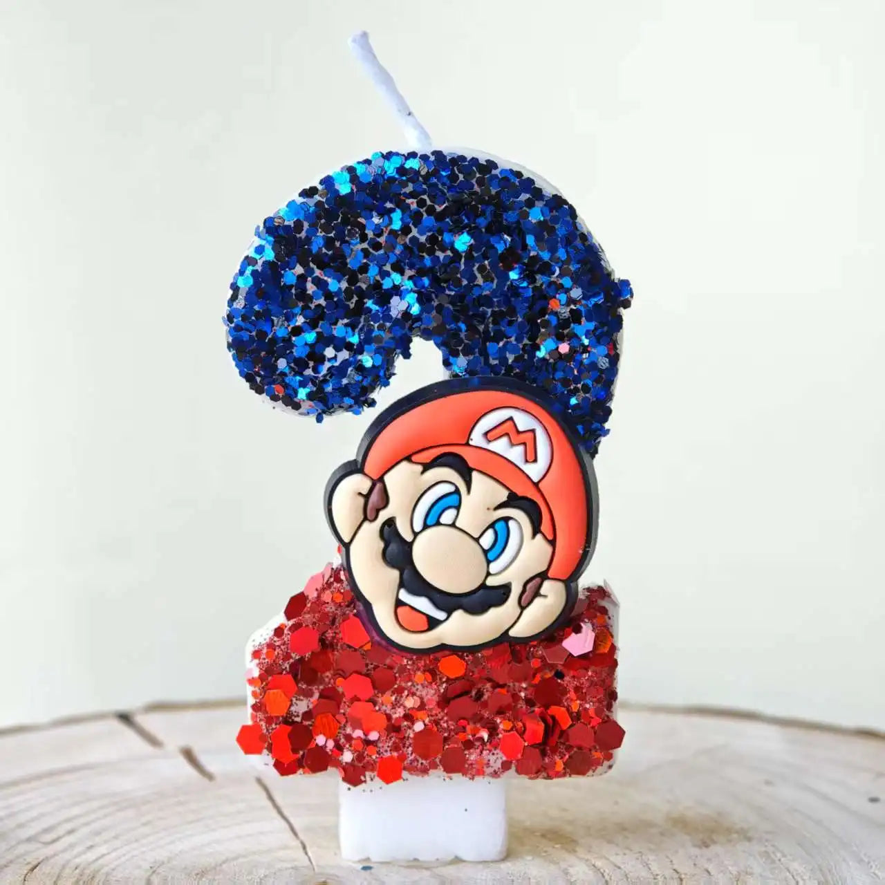 Mario & Luigi verjaardags kaarsen