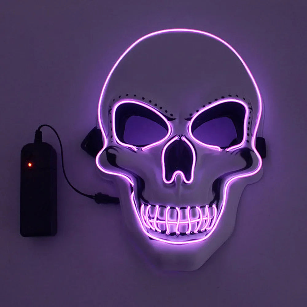 Halloween Led Horror schedel masker