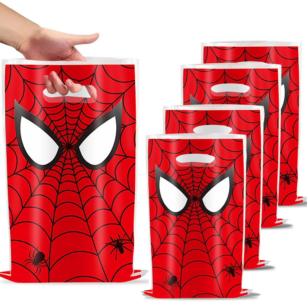 Spiderman Feestset met servies,ballonnen en decoratie
