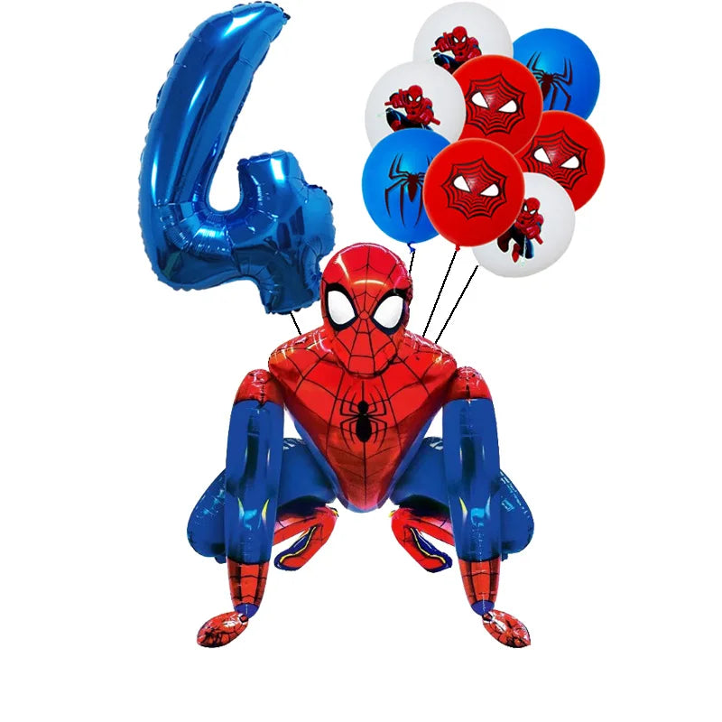 Spiderman verjaardags decoratie