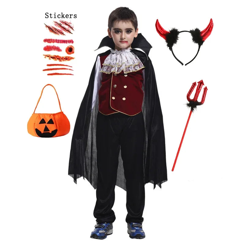 Halloween kostuumset voor kinderen