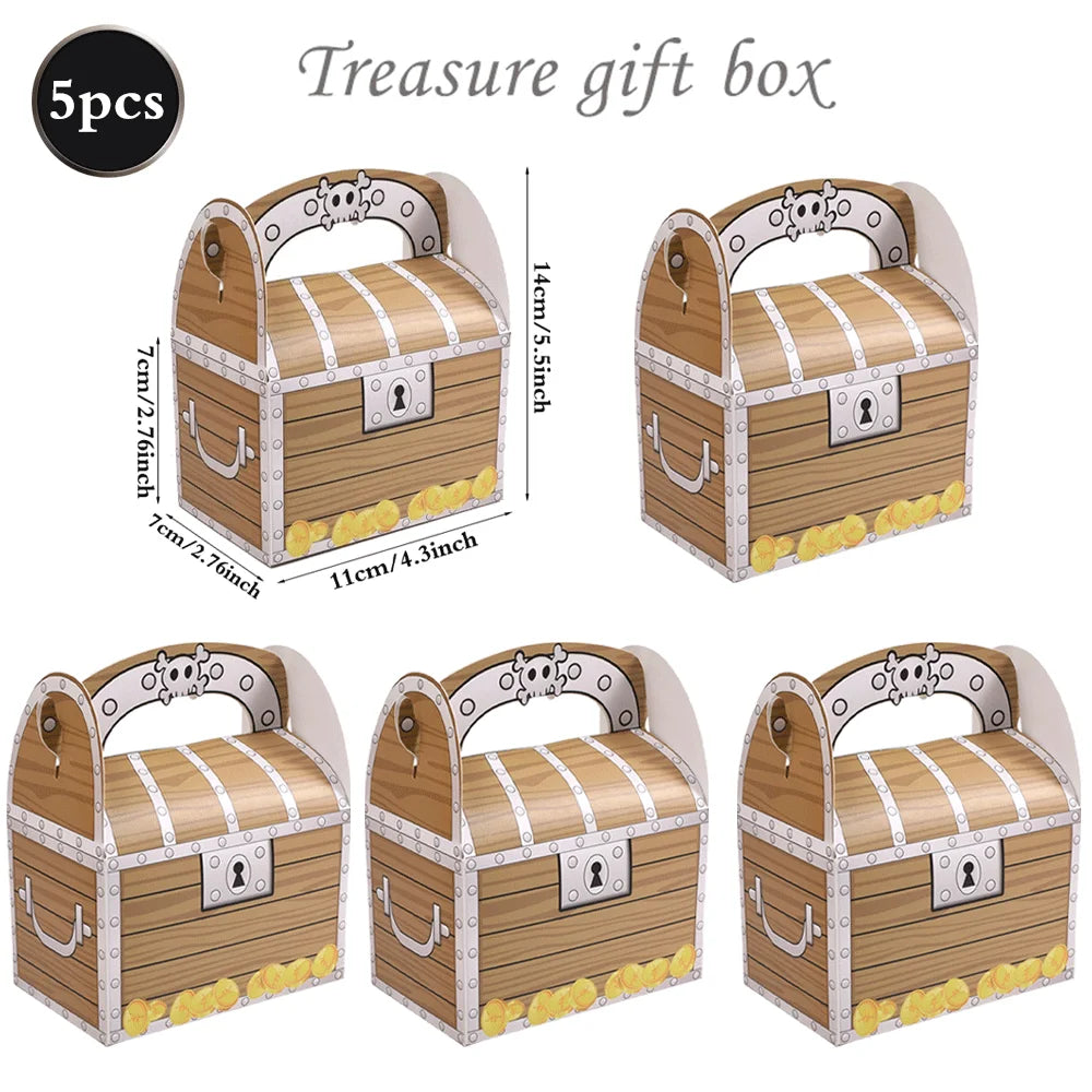 Piraten verkleed set voor kinderfeestje