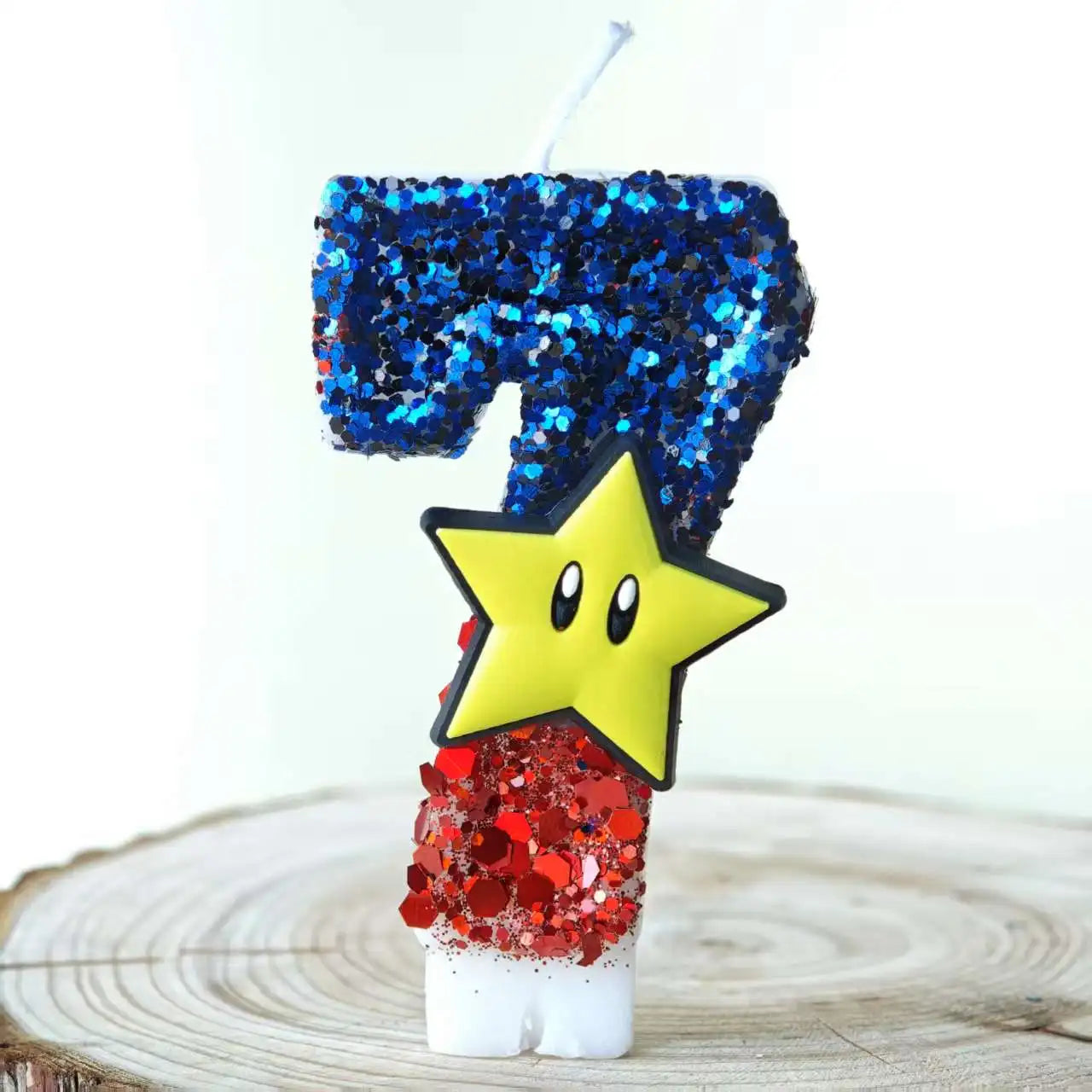 Mario & Luigi verjaardags kaarsen