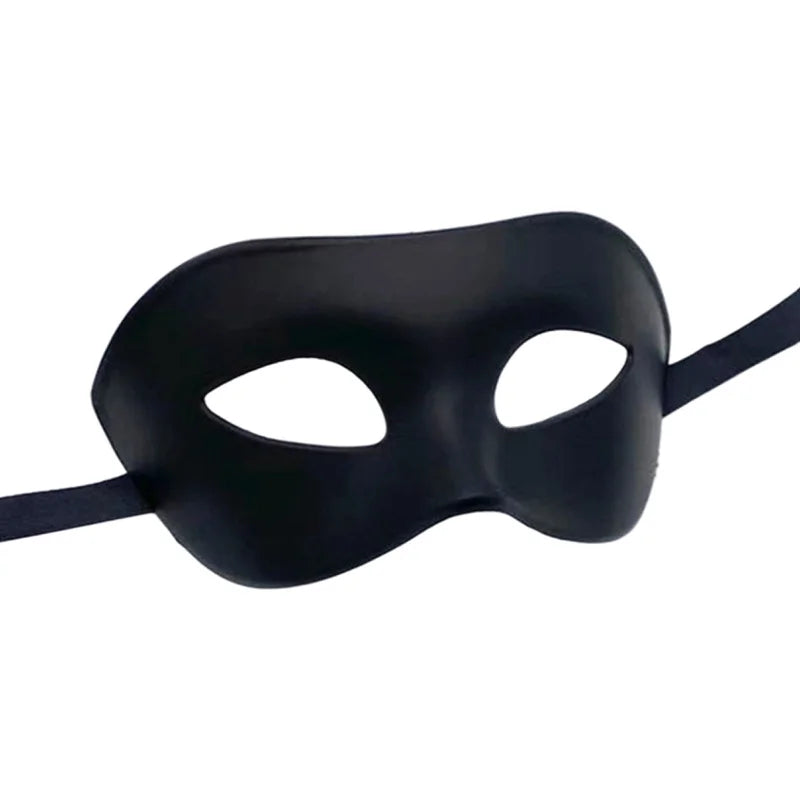 Man en vrouw Masquerade Prom Sexy Black Eye Masks