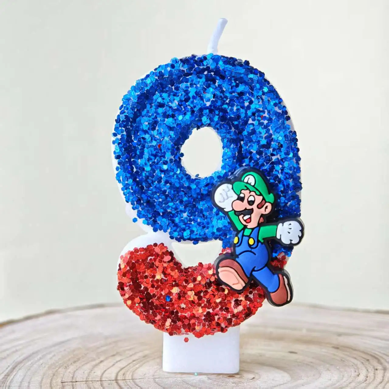 Mario & Luigi verjaardags kaarsen