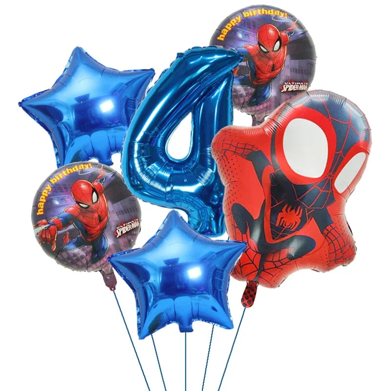 Spiderman Verjaardags Ballonen