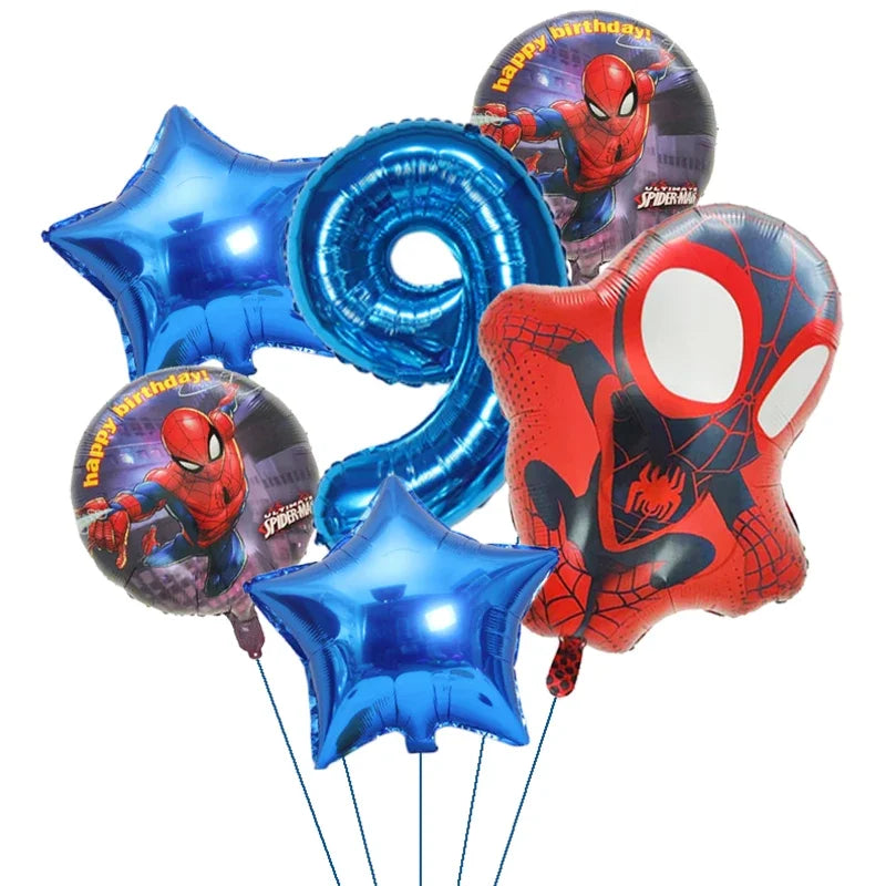 Spiderman Verjaardags Ballonen