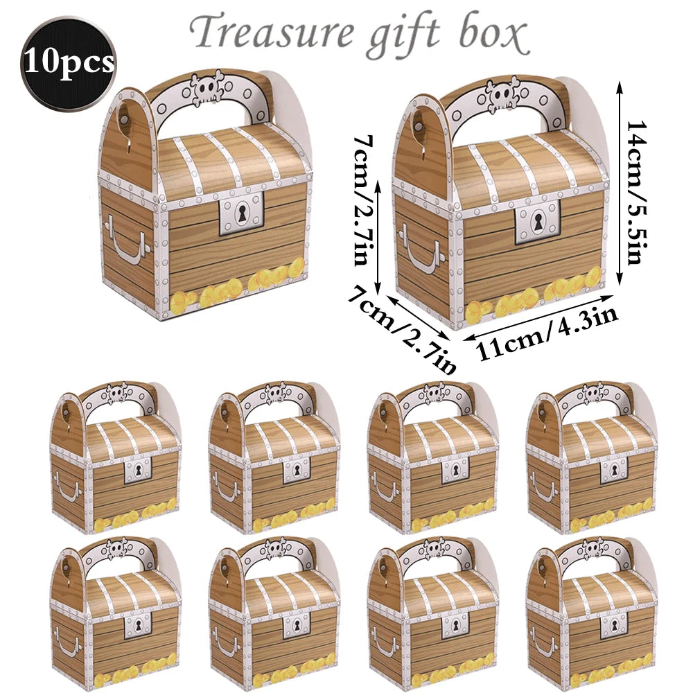 Piraten verkleed set voor kinderfeestje