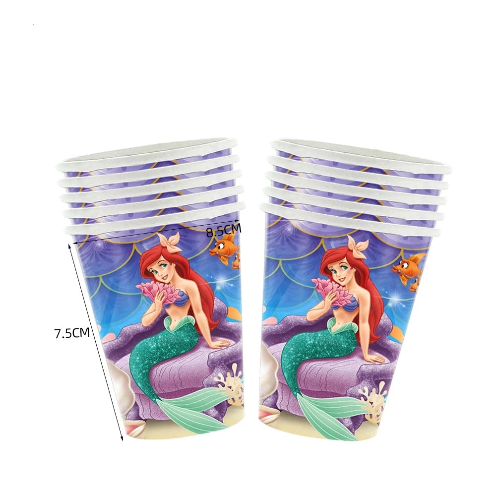 The Little Mermaid Verjaardags Sets
