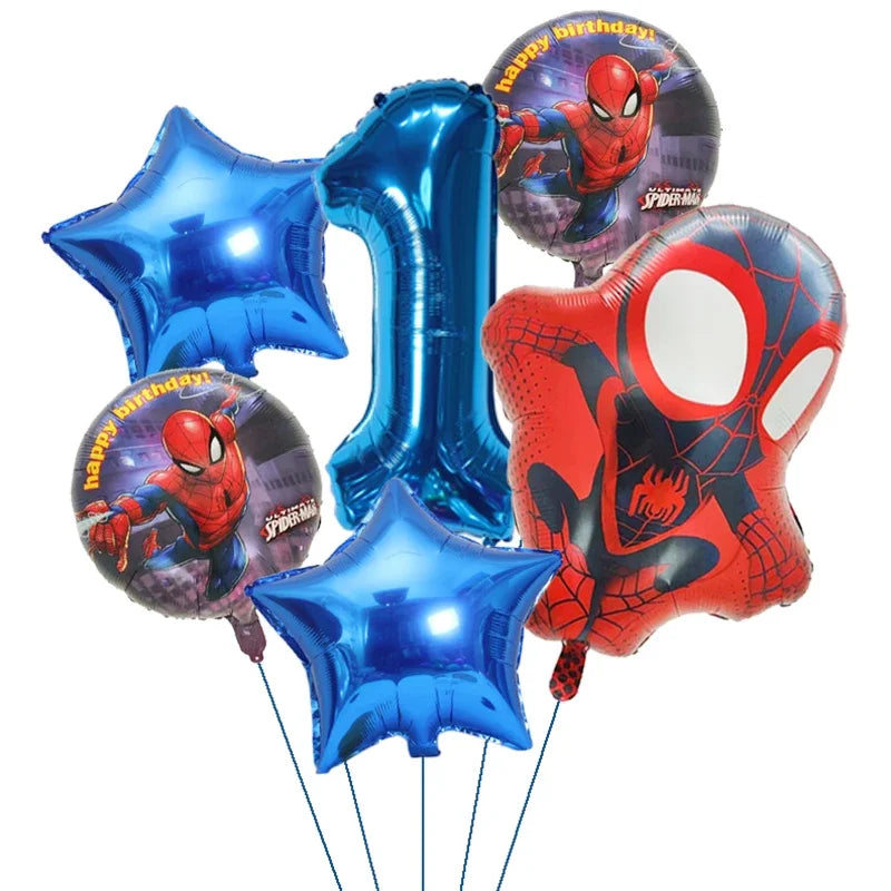 Spiderman Verjaardags Ballonen