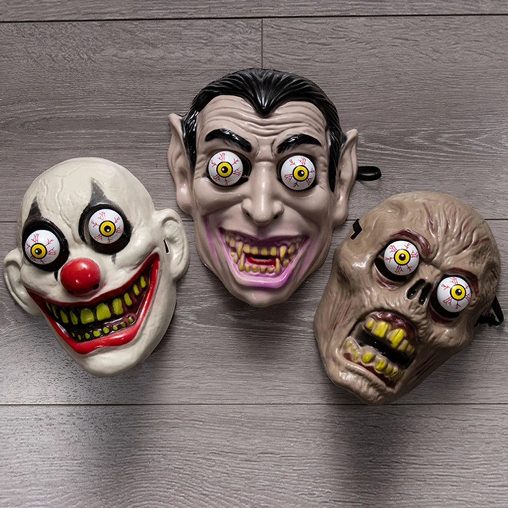 Zombie - Vampier - Clown masker
