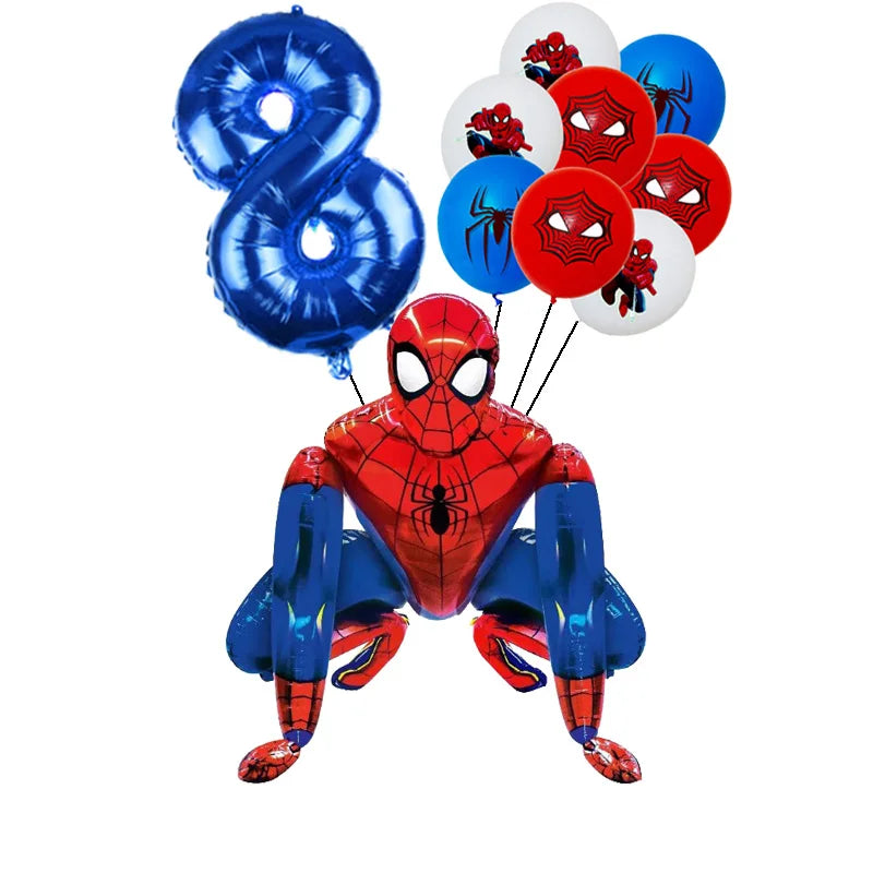 Spiderman verjaardags decoratie